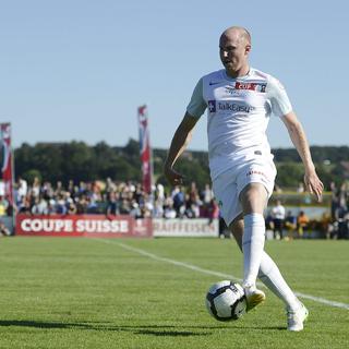 Ludovic Magnin a joué son dernier match contre le FC Echallens. [Jean-Christophe Bott]