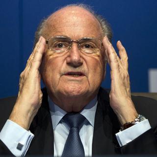 Sepp Blatter, président de la FIFA. [Anja Niedringhaus]