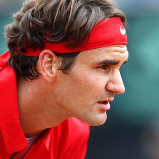 Roger Federer lorgne la place de no1 mondial en fin d'année. Mais le Bâlois est l'objet de menaces de mort... [Keystone - Salvatore Di Nolfi]