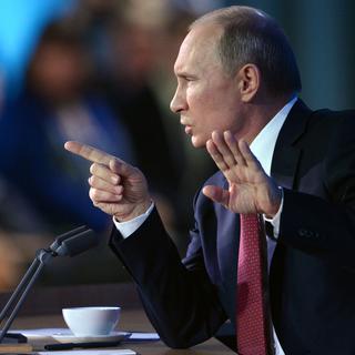 Il n'y a pas de "système autoritaire" en Russie, affirme Vladimir Poutine. [Kirill Kudryavtsev]