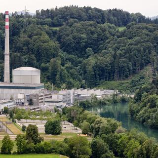 La centrale de Mühleberg, dans le canton de Berne, a été mise en service en 1972. [Alessandro Della Bella]