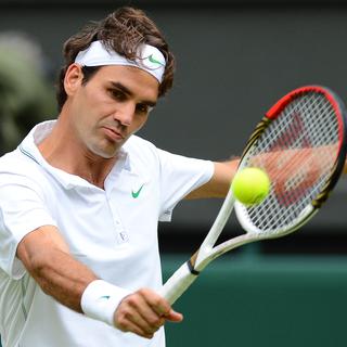 Federer a fait peur à ses supporters face à Xavier Malisse. [Andrew Yates]