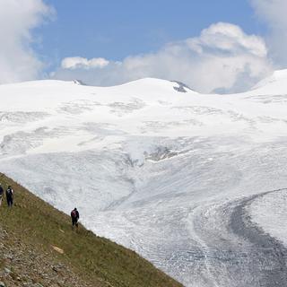 La calotte glacière provenant du massif du Mont Rose et vieille de plus de 4000 ans, sera le clou de l'exposition. [Olivier Maire]