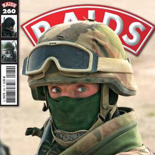 Une couverture du magazine "RAIDS". [Une couverture du magazine "RAIDS".]
