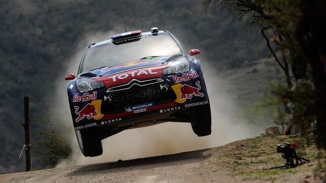 Sébastien Loeb avait déjà participé au "Chablais" en 2009, mais en tant qu'ouvreur. [Keystone - REPORTER IMAGES]