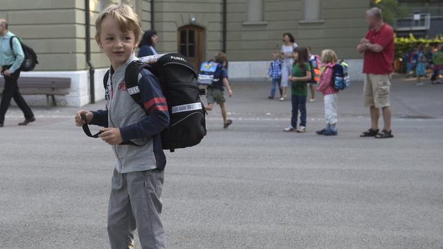 Rentrée des classes en Suisse alémanique [Lukas Lehmann]