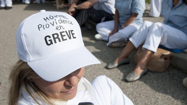 Les employés de l'hôpital de la Providence veulent renégocier la CCT [Sandro Campardo)]