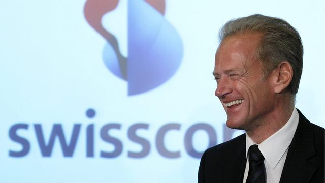 Selon Carsten Schloter, patron de Swisscom, il n'y aura plus que deux opérateurs de téléphonie mobile en Suisse d'ici deux ans. [Alessandro Della Bella]