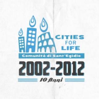 Logo des 10 ans de "Cities for life".