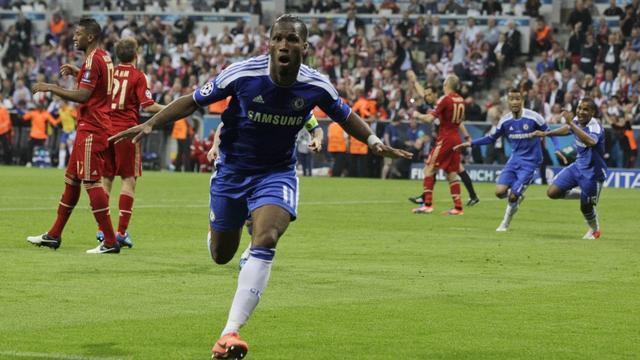 Didier Drogba, auteur du tir au but victorieux. [KEYSTONE - Frank Augstein]