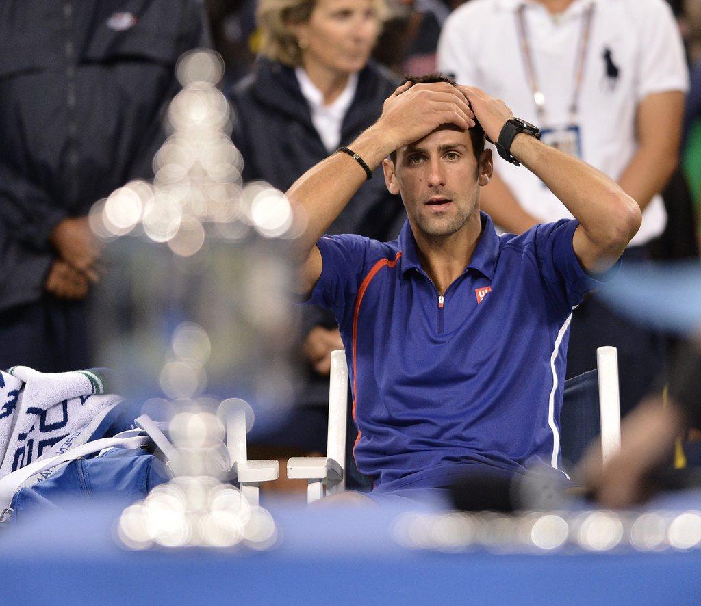 Djokovic doit s'y faire: l'US Open lui a filé entre les doigts. [Jason Szenes]