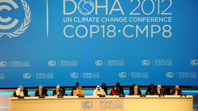 La 18e conférence sur le climat s'est ouverte à Doha le 26 novembre 2012. [EPA/STR]