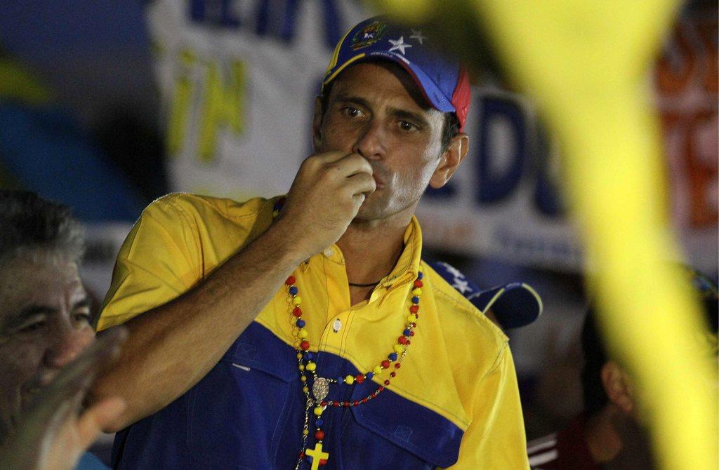 Henrique Capriles a réussi à fédérer l'opposition. [KEYSTONE - /Fernando Llano]