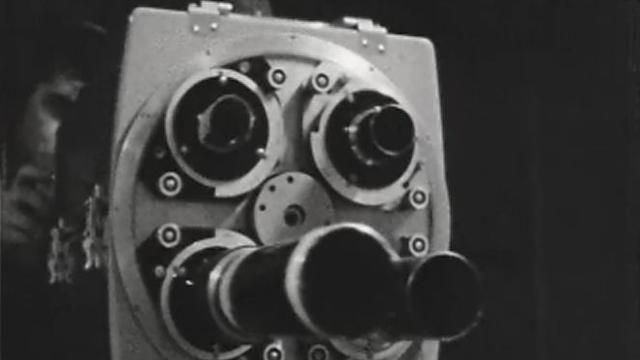 Caméra TV 1958 [Source photo: TSR]