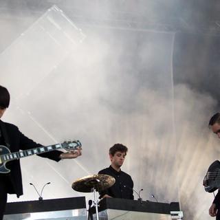 The XX en août dernier lors du Sziget Festival à Budapest. [Balazs Mohai]