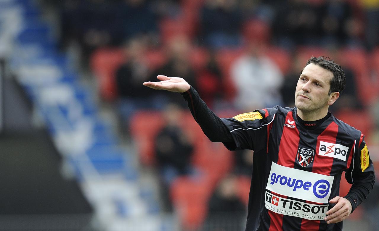 L'ancien joueur de Neuchâtel Xamax, Carlos Varela, a les moyens de faire soulever ses supporters avec ses coéquipiers très expérimentés. [Valeriano Di Domenico]