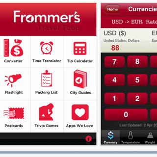 Applications des guides Frommer's. [Frommer's.]