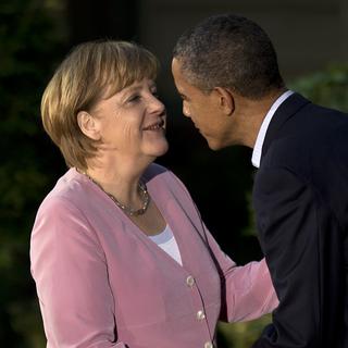 La chancelière allemande Angela Merkel est plus favorable à la discipline budgétaire. [AFP - Brendan Smialowski]