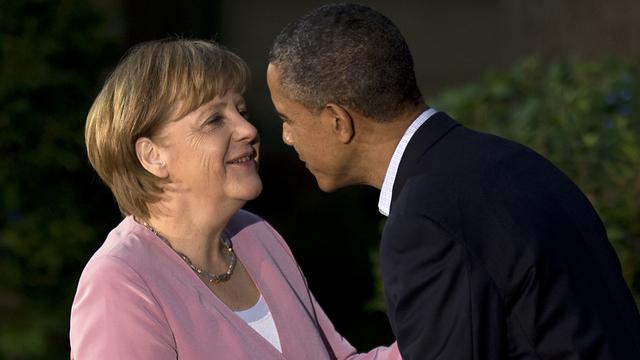 La chancelière allemande Angela Merkel est plus favorable à la discipline budgétaire. [AFP - Brendan Smialowski]