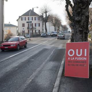 Les communes du Val-de-Ruz avaient dit oui à la fusion le 27 novembre 2011. [Sandro Campardo]