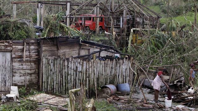 L'île de Cuba a été durement frappée par l'ouragan Sandy. [Franklin Reyes]