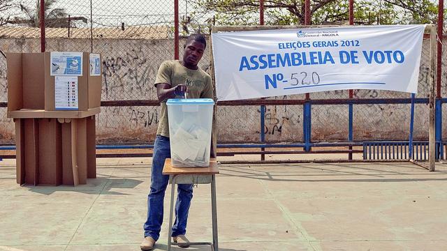 Elections en Angola. [PAULO NOVAIS]