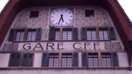 La gare de Vallorbe [TSR 1977]