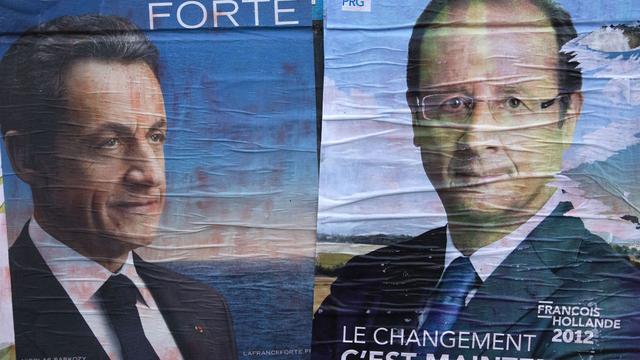 La campagne pour le deuxième tour des élections présidentielles françaises bat son plein. [Joel Saget]