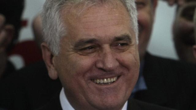 Tomislav Nikolic, nouveau président serbe [Marko Drobnjakovic]