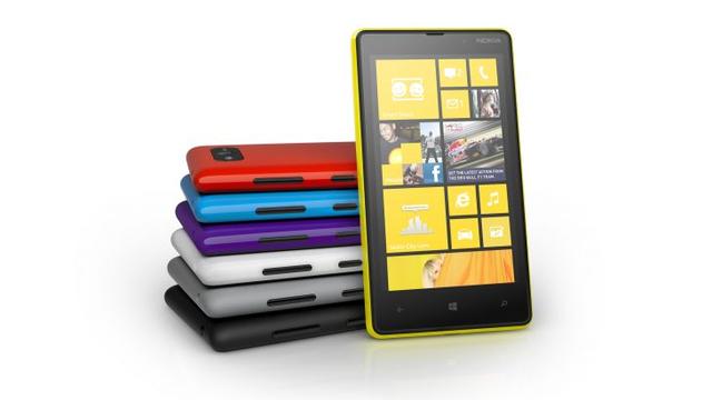 Les nouveaux Lumia seront disponibles en différents coloris. [Nokia 2012]