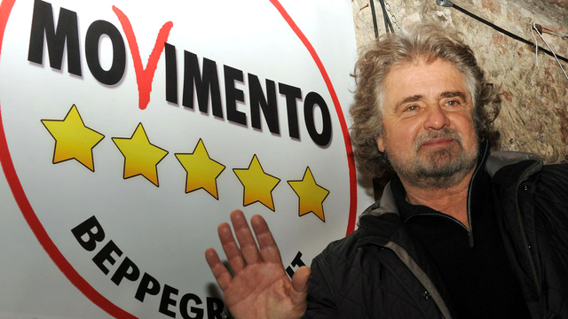 Beppe Grillo et son mouvement ont créé la sensation. [Tonino Di Marco]