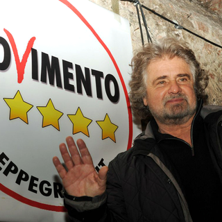 Beppe Grillo et son mouvement ont créé la sensation. [Tonino Di Marco]