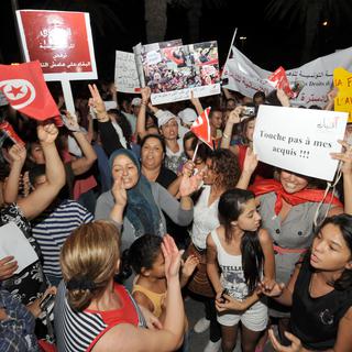 Les femmes tunisiennes s'étaient mobilisées le 13 août à Tunis. [FETHI BELAID]