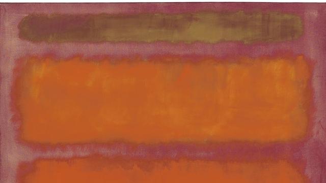 "Orange, Red, Yellow" (1961) de l'Américain d'origine lettone Mark Rothko. [dr]