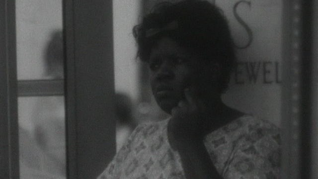 Une femme noire à Atlanta en 1962. [RTS]
