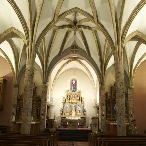 L’église Saint-Germain de Savièse (VS). [RTS - Pierre-André Liengme]
