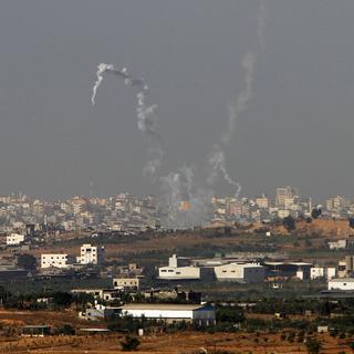 Des tirs depuis la bande de Gaza dimanche vers Israël. [Amir Cohen]