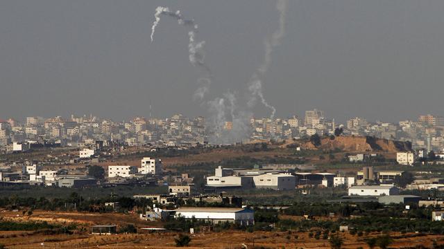 Des tirs depuis la bande de Gaza dimanche vers Israël. [Amir Cohen]
