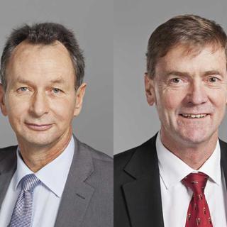 Le prochain président du PLR sera soit l'Argovien Philipp Müller, soit l'Uranais Pankraz Freitag. [Gaetan Bailly]