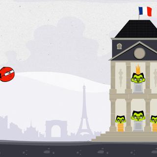 Angry Birds version Sarko et Hollande. [Rue89]