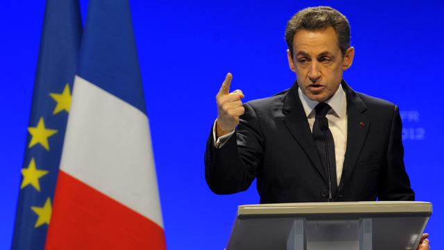 Nicolas Sarkozy à Annecy [Philippe Wojazer]