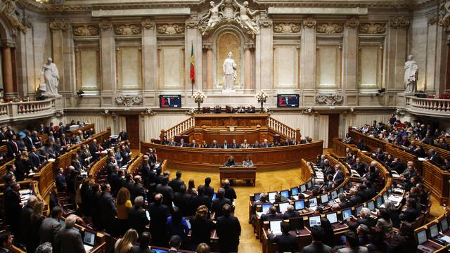 Le parlement portugais. [Hugo Correia]