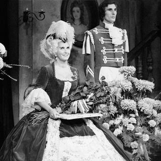 Lisa Della Cas, ici en 1976 à l'opéra de Zurich, fêtait ses 30 ans de scène. [Keystone/Str]