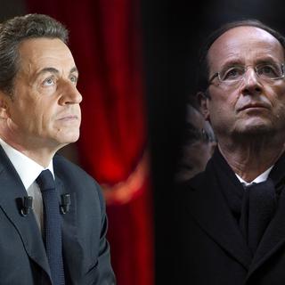 Nicolas Sarkozy et François Hollande s'affronteraient au deuxième tour de la présidentielle.