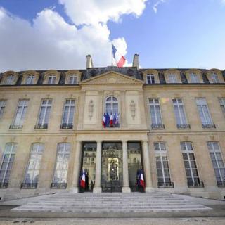 Le palais présidentiel de l'Elysée à Paris.
