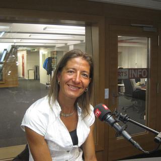 Marianne Chapuisat, alpiniste et enseignante. [Sylvain Michel]