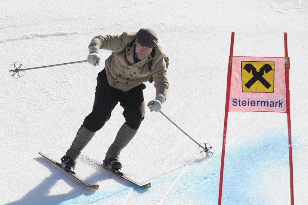 Didier Cuche avait rangé ses lattes le 17 mars dernier à Schladming. [J-C Bott]