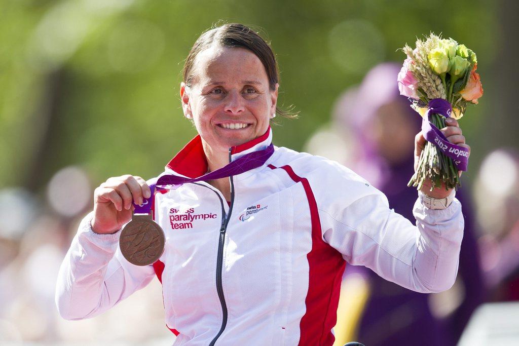 Sandra Graf aura contribué avec ses deux médailles à la très bonne prestation des Suisses pendant ces Jeux paralympiques. [ENNIO LEANZA]
