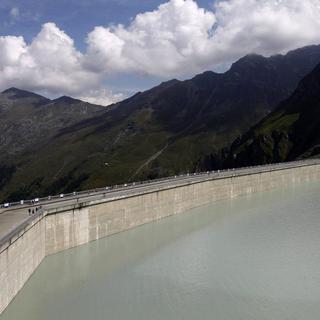 Le barrage de la Grande Dixence, en Valais. [Jean-Christophe Bott]
