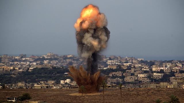 L'aviation israélienne a lancé de nouvelles frappes tôt ce matin sur la Bande de Gaza. [Oliver Weiken]